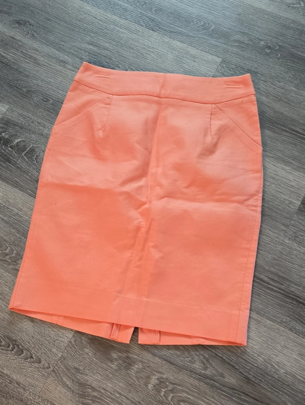 J.Crew Peach Pencil Skirt Size 2